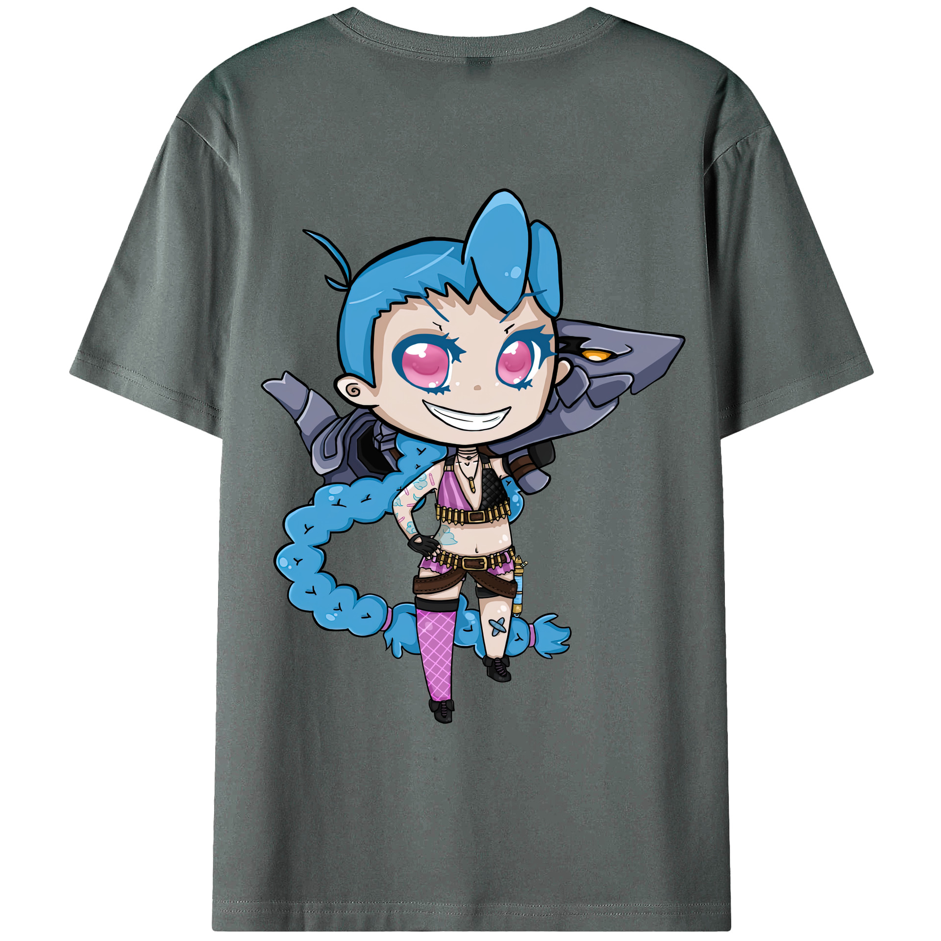 リーグ・オブ・レジェンド League of Legends LOL 綿100％ メンズ半袖Tシャツ（バックプリント） 通気性